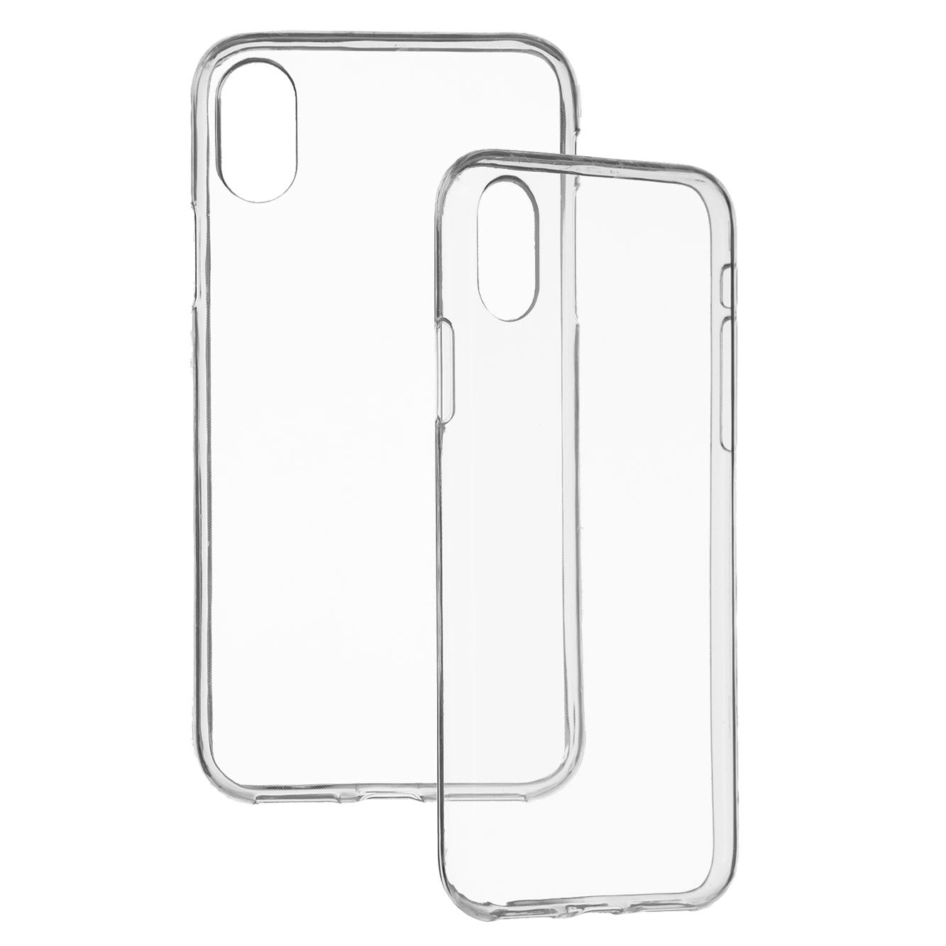 Funda Silicona Transparente para iPhone X