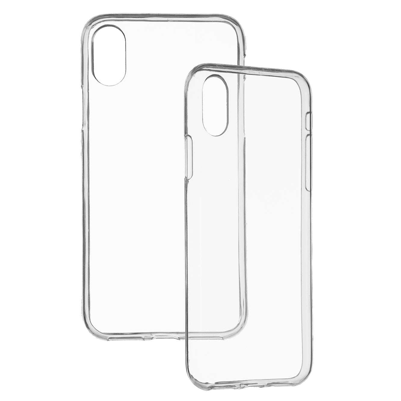 Funda Silicona Transparente para iPhone X