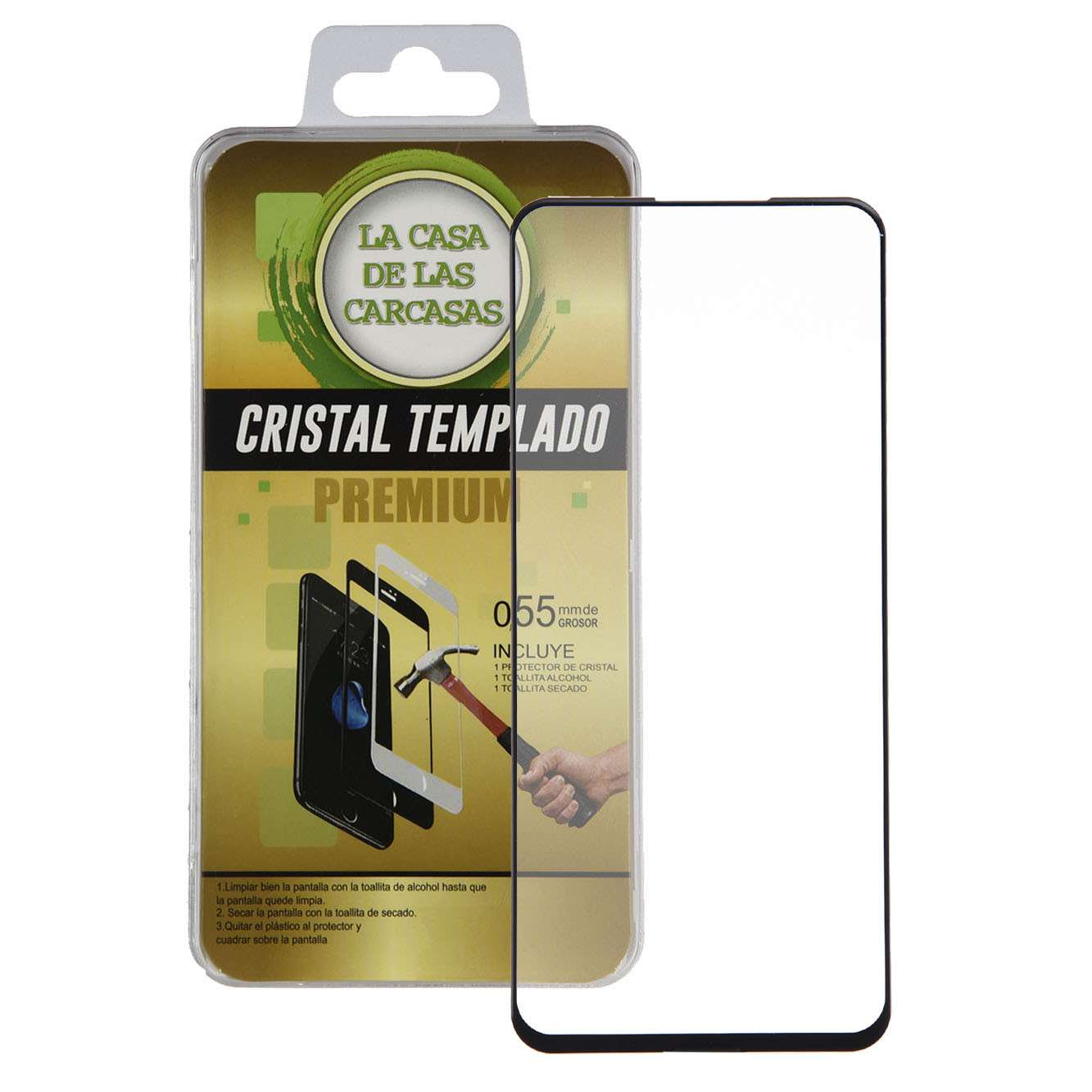 Cristal Templado Completo para Oppo A72