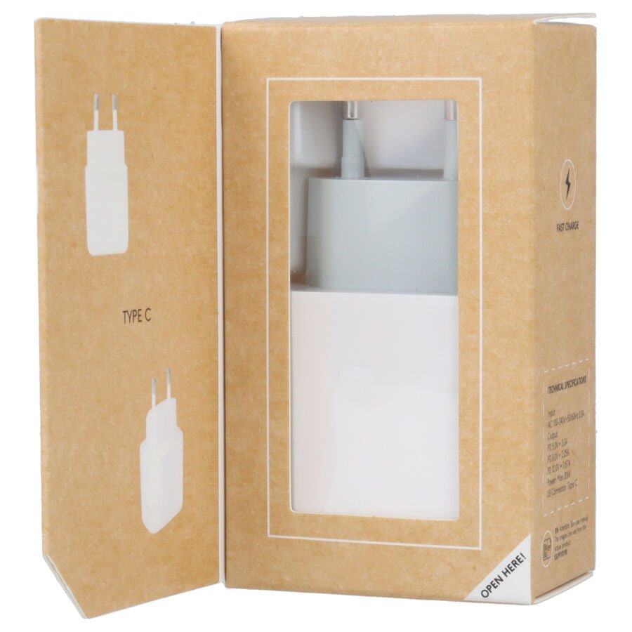 Cargador - Enchufe Tipo C - 20W