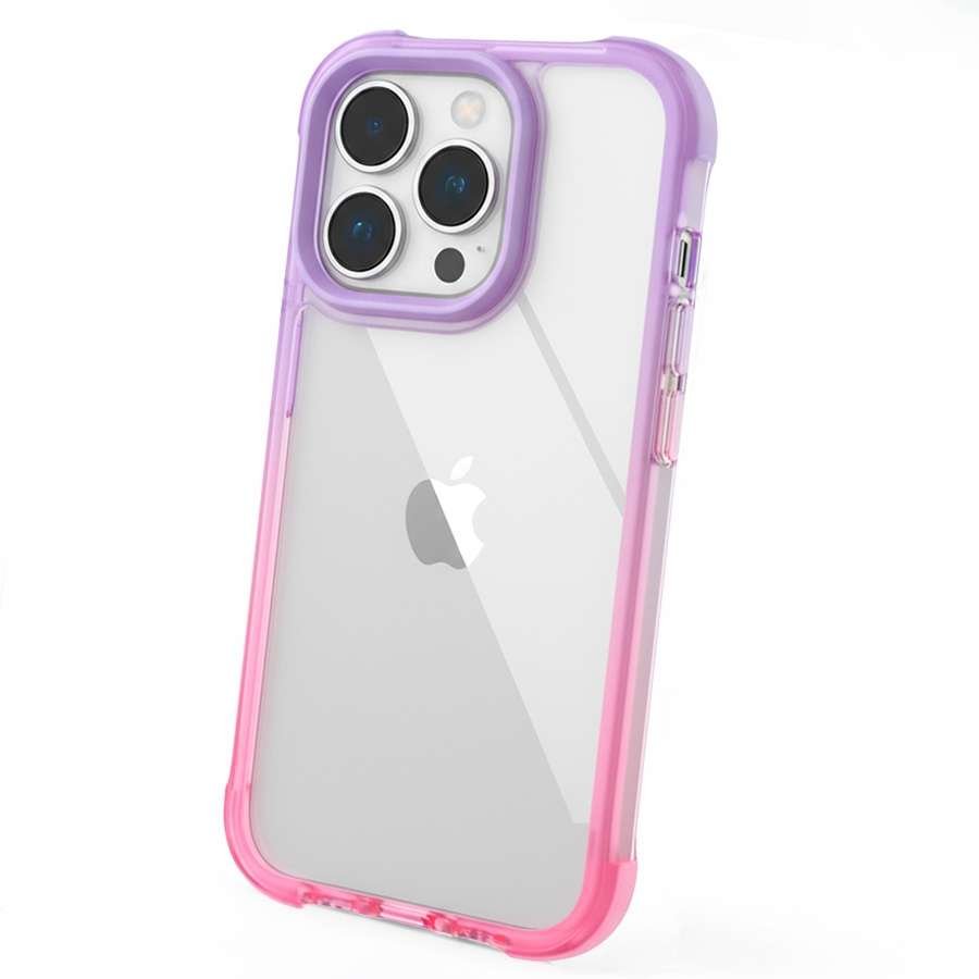 Funda Bumper Reforzada Degradada para iPhone 15 Pro