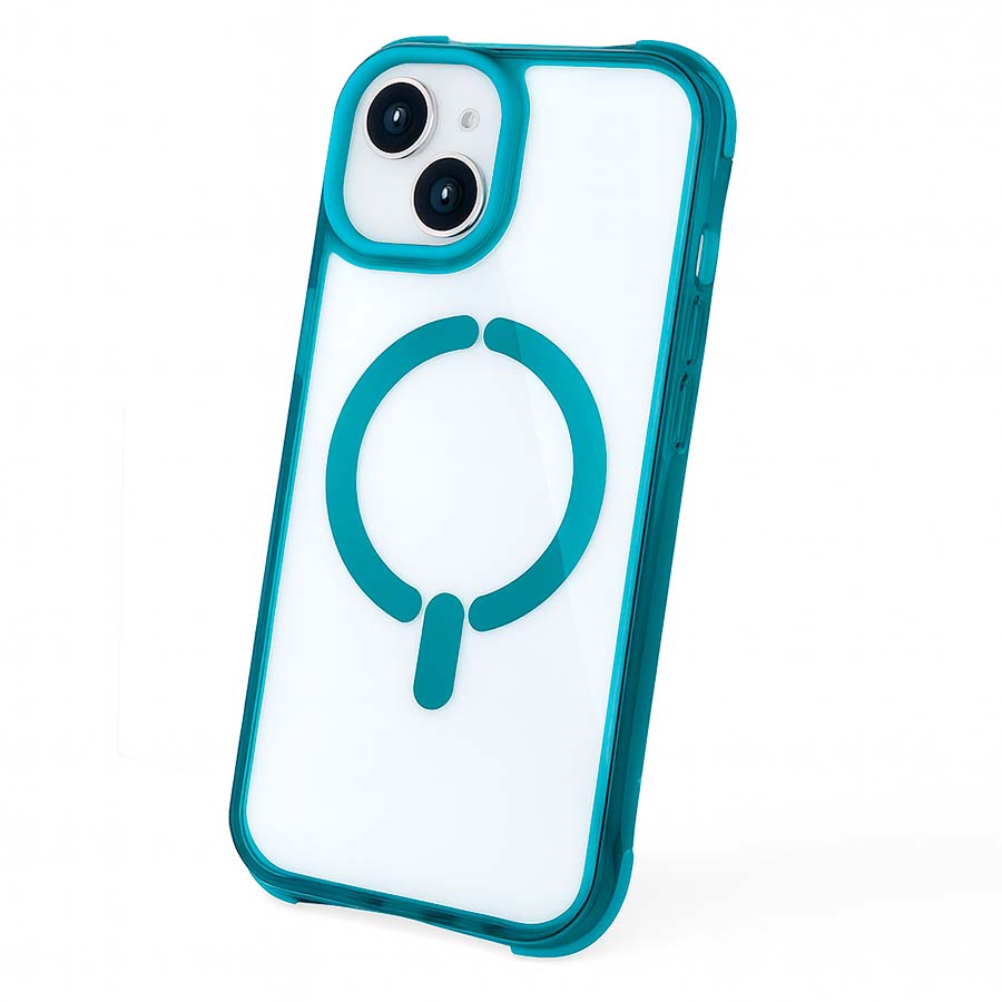 Funda Bumper Compatible con Magsafe para iPhone 15 Plus