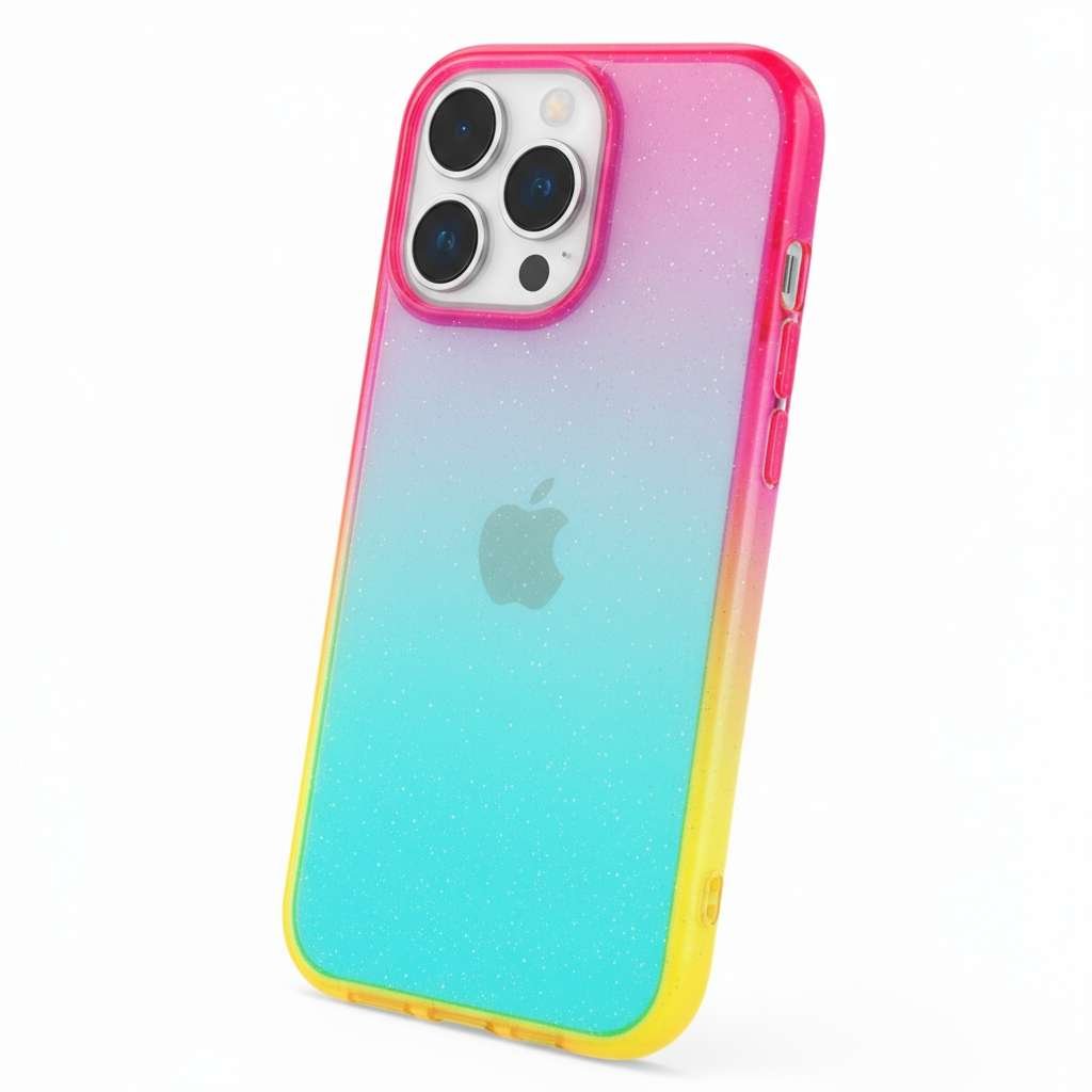 Funda Galaxy Iridiscente para iPhone 15 Pro