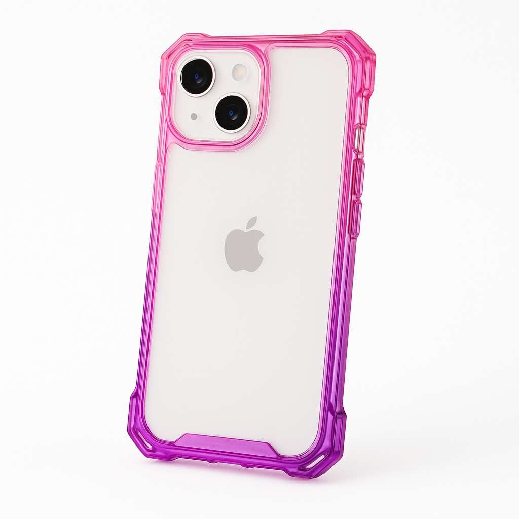 Funda Reforzada Degradada Colgante para iPhone 15