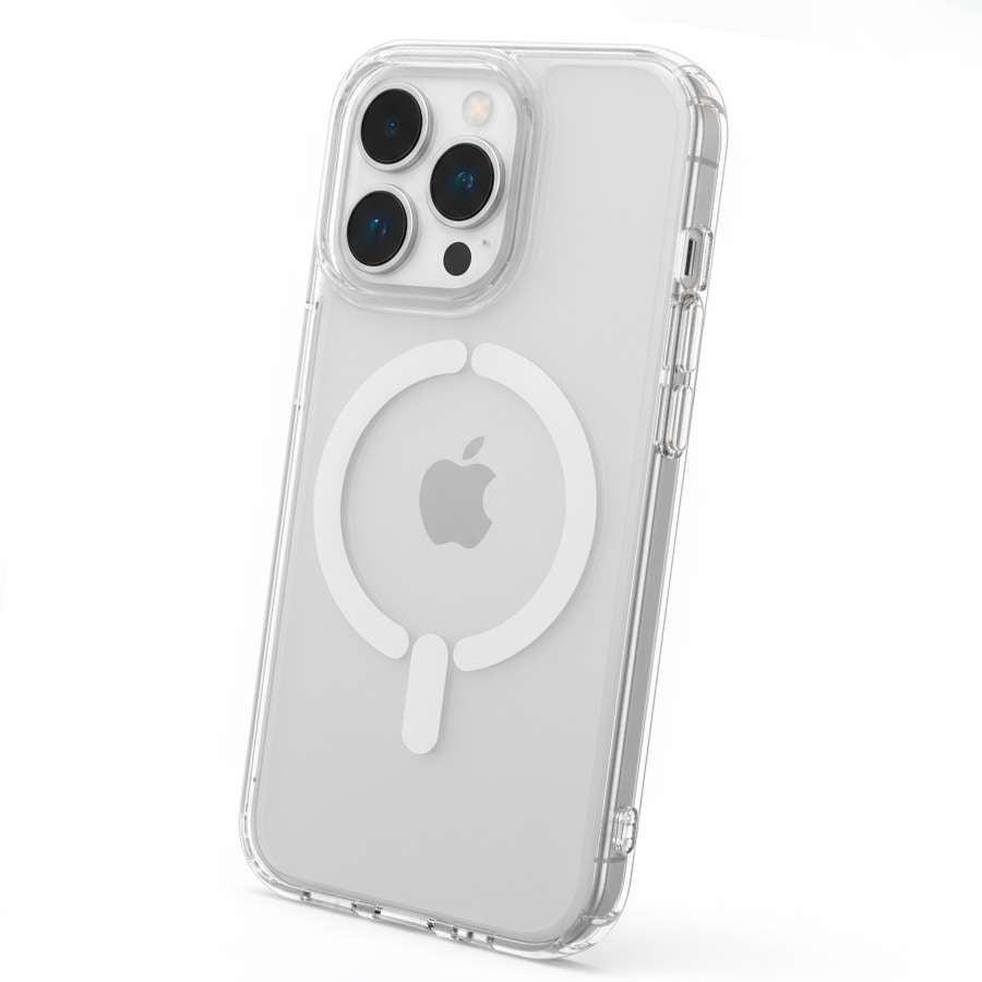 Funda Transparente Antiyellow Compatible con MagSafe para iPhone 14 Pro