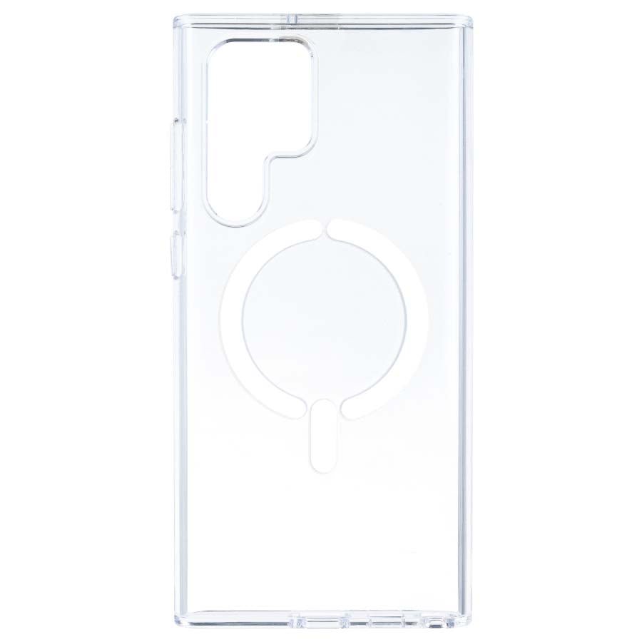 Funda Transparente Antiyellow Compatible con MagSafe para Samsung Galaxy S22 Ultra