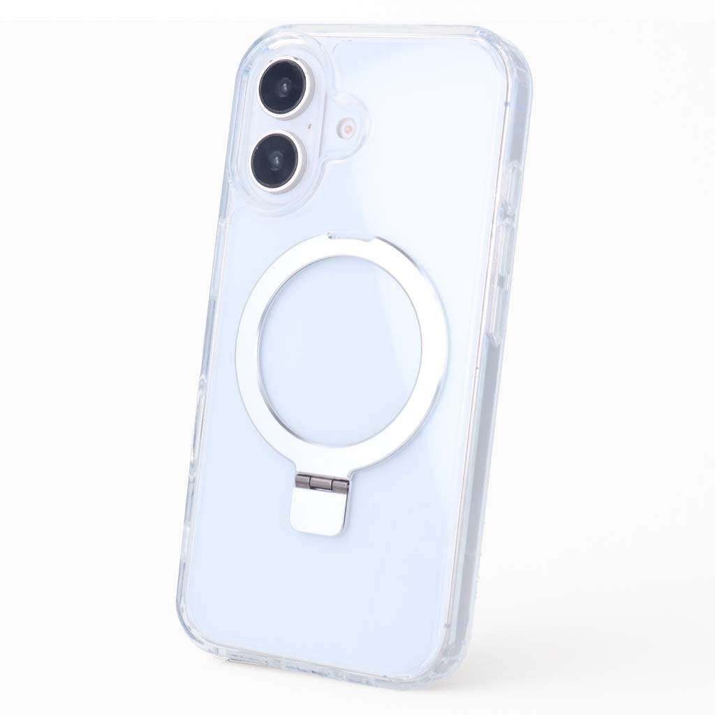 Funda Transparente Compatible con MagSafe Ring para iPhone 16