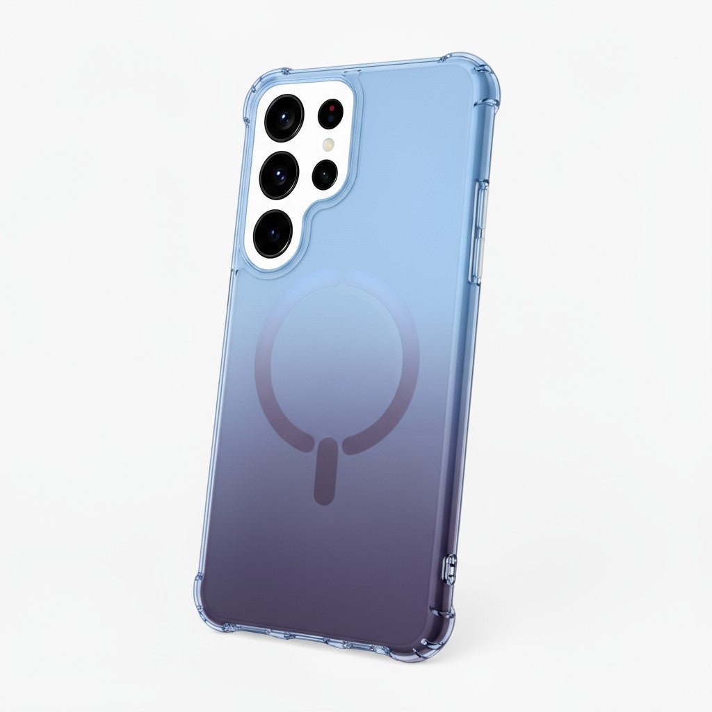 Funda Antiyellow Degradada Compatible con Magsafe para Samsung Galaxy S24 Ultra