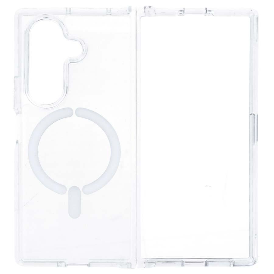 Funda Transparente Logo Compatible con Magsafe para Samsung Galaxy Z Fold 7