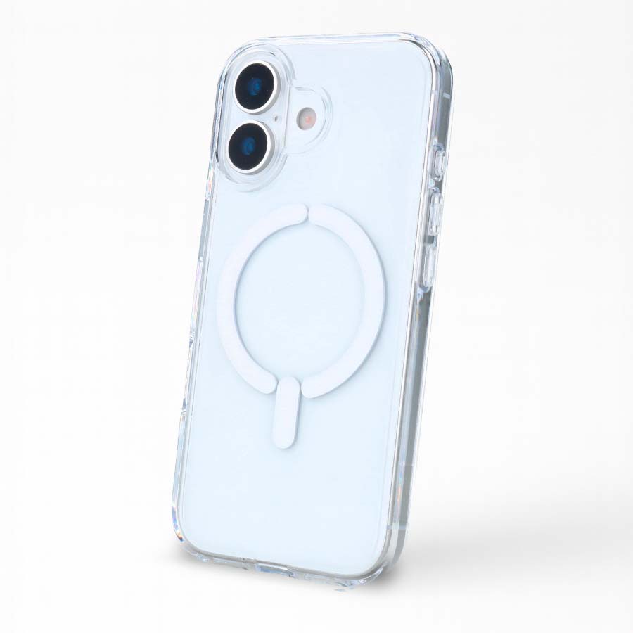 Funda Transparente Antiyellow Compatible con MagSafe para iPhone 17