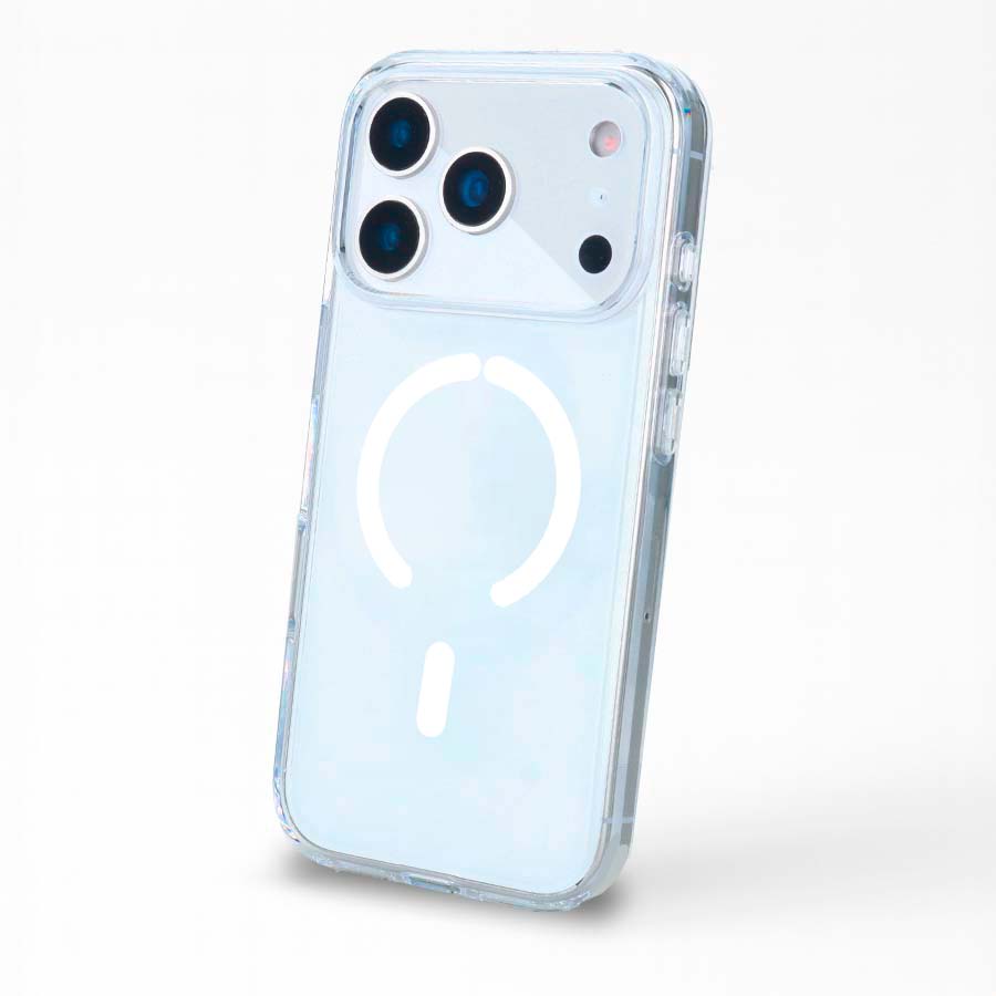 Funda Reforzada Antiyellow Compatible con MagSafe para iPhone 17 Pro Max