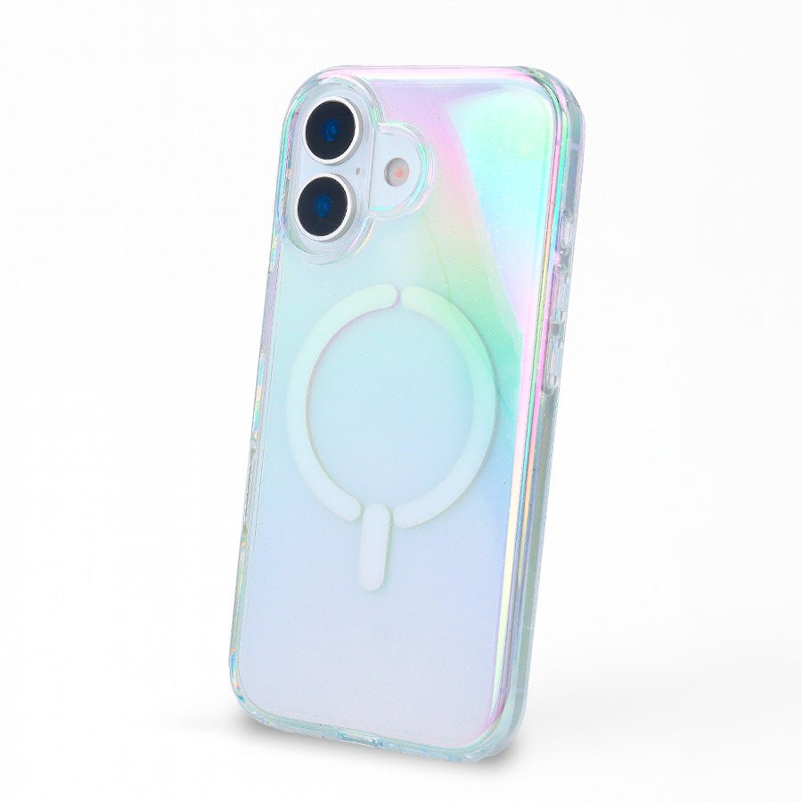 Funda Purpurina Compatible con MagSafe para iPhone 17