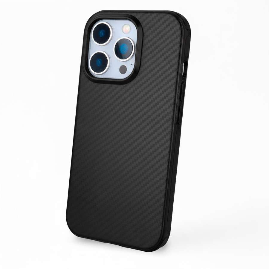 Funda Carbono Compatible con MagSafe para iPhone 15 Pro