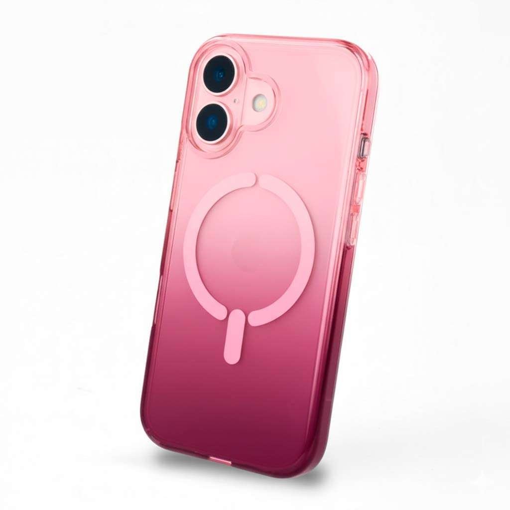 Funda Antiyellow Degradada Compatible con Magsafe para iPhone 16