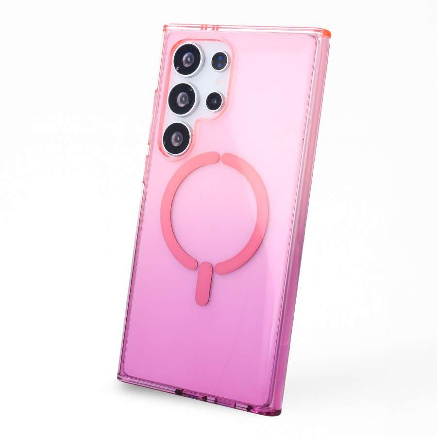 Funda Antiyellow Degradada Compatible con Magsafe para Samsung Galaxy S24 Ultra
