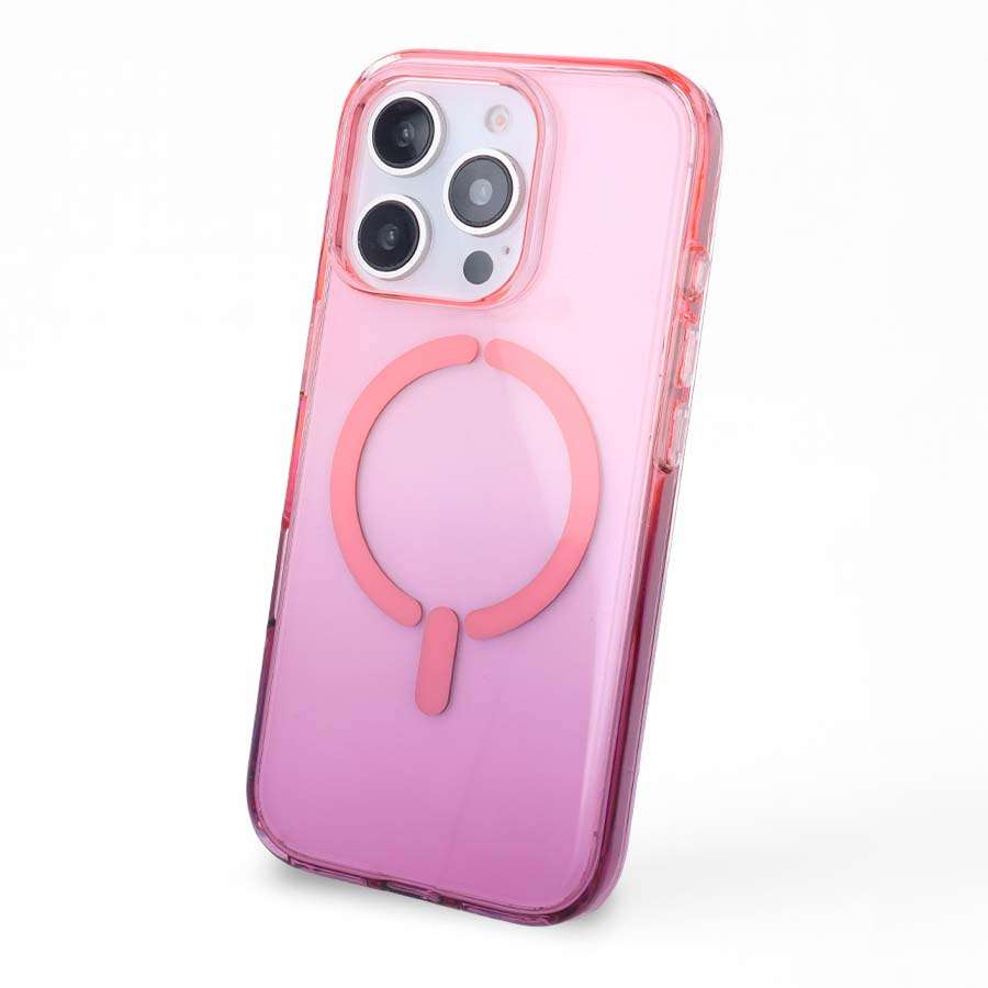 Funda Antiyellow Degradada Compatible con Magsafe para iPhone 15 Pro Max
