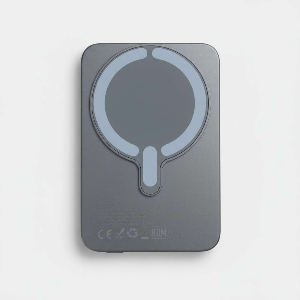 PowerBank Compatible con MagSafe - 5.000 mAh - Metal