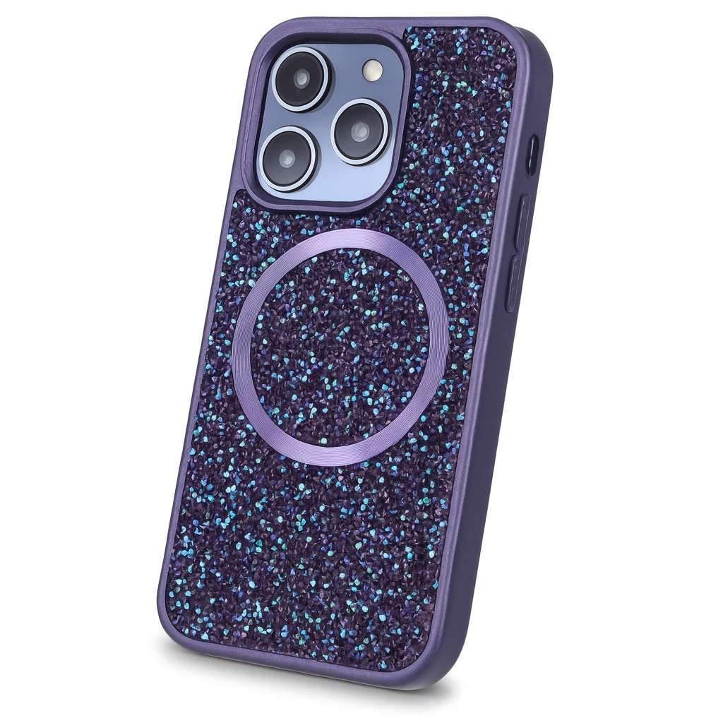 Funda Brillo compatible con MagSafe para iPhone 15 Pro