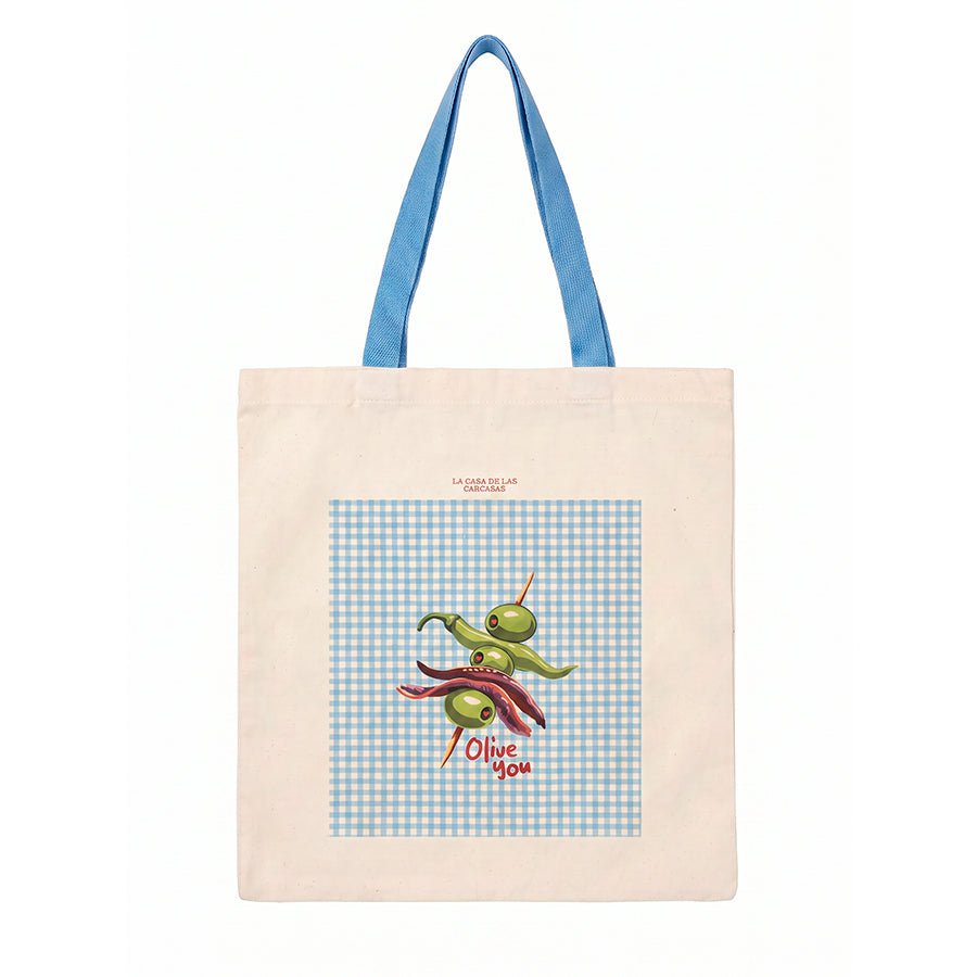 Tote Bag - Blue Picnic