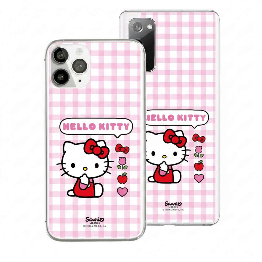 Funda oficial Hello Kitty Apple con diseño de manzana para móvil